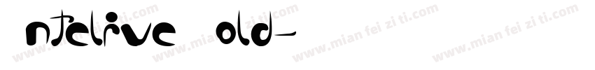 Antelive Bold字体转换
